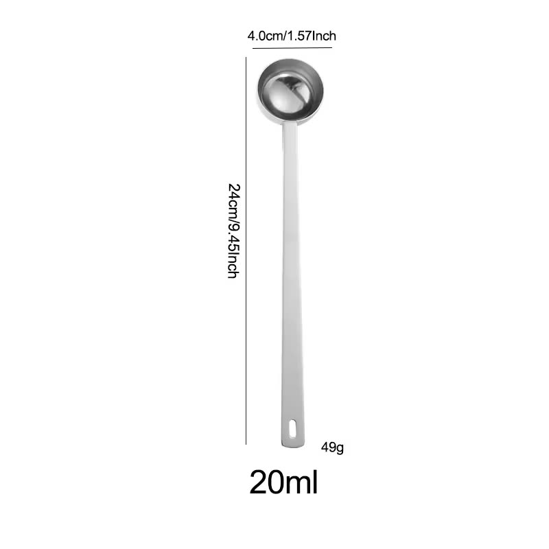 20 ml Square Handle 200 mm bright finish — dimensional drawing